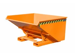 Kiepbak voor spaanders,HxLxB 835x1260x1570mm,0,9m³,draagverm. 1000kg