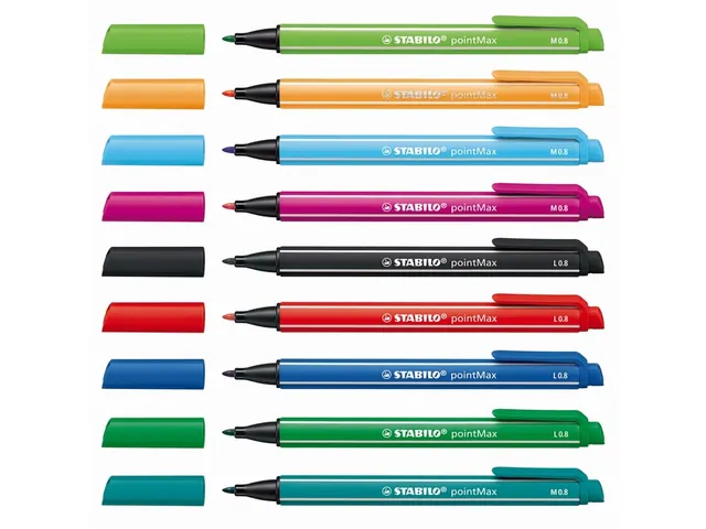 Vilstift STABILO pointMax 488/51 medium turquoise blauw