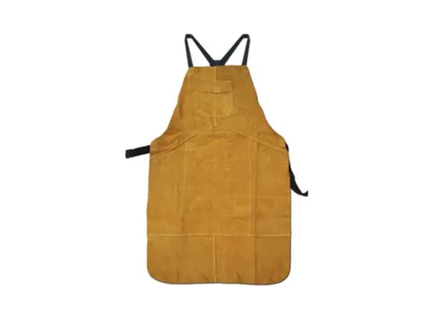 Stanley leren lasschort geel 60x90cm