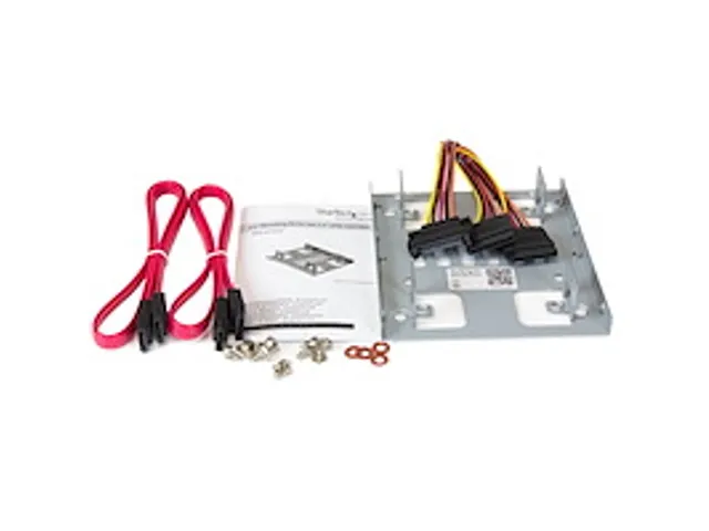 Dubbele 2,5 inch naar 3,5 inch HDD-steun voor SATA harde schijven