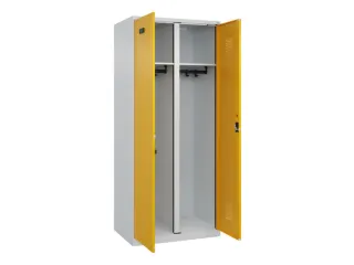 locker voor scheiding van kleding,HxBxD 1850x800x500mm,2vak - 1