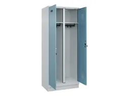 locker voor scheiding van kleding,HxBxD 1950x800x500mm,2vak