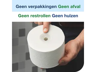 Tork OptiServe 558041 Hulsloos 2-rol Toiletpapier Dispenser T7 Wit - 10