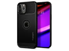 Armor Backcover voor de iPhone 12 (Pro) Zwart