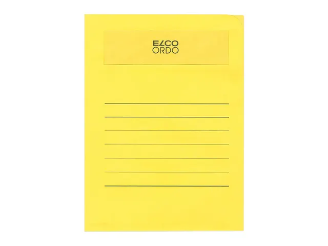 Map Elco Volumino mvenst A4 120gr - mbalg - diepgeel 50st verp50231x31