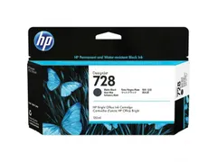 HP inktcartridge zwart mat 3WX25A 728