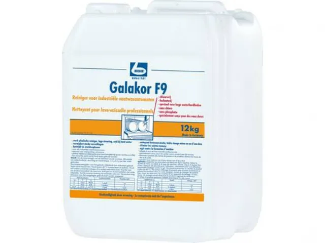Becher Galakor F9 Reiniger voor prof. Vaatwasautomaat 12KG