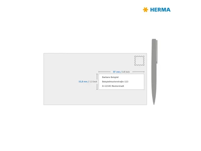 HERMA 4672 Premium etiketten A4 97x33,8mm Wit 1600 stuks