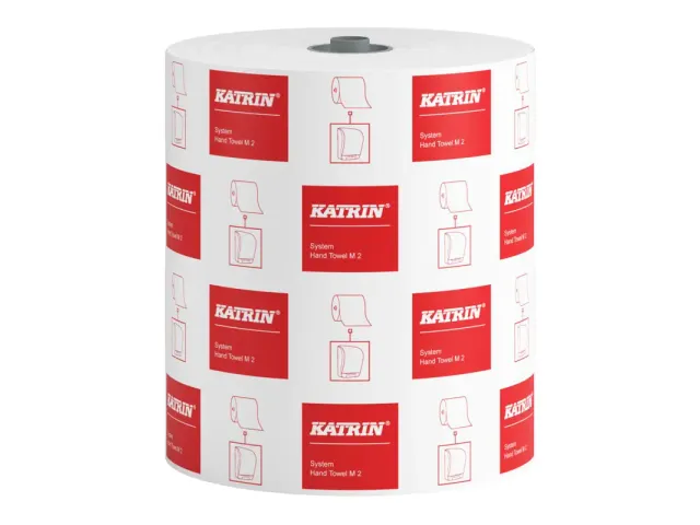 Essuie-mains Katrin Classic M2 460102 2 épaisseurs blanc 160m palette