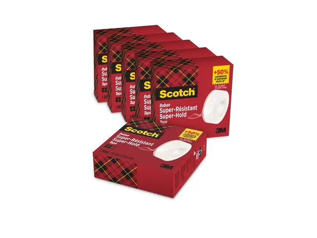 Plakband Scotch 700 Super Hold 19mmx25.4m transparant