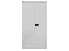 kantoorkast openslaande deuren HxBxD 1806x914x400mm Stalen lichtgrijs