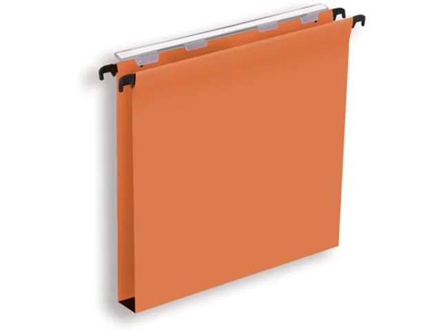 Verticale Hangmap A4 30mm U-bodem Oranje