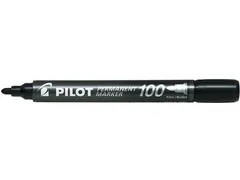 Viltstift PILOT 100 rond fijn zwart doos à 15+5 gratis