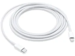 kabel, Lightning (8-pin) naar USB-C, 2 m, wit