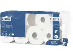 Toiletpapier Tork T4 110316 3-Laags Premium 250 vel 72 Rollen