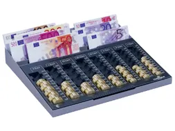 Geldsorteerbak Durable 178157 euroboard XL 328x286x59mm