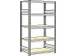 magazijnstelling,grondveld,HxBxD 2000x1341x526mm,vakl. 250kg