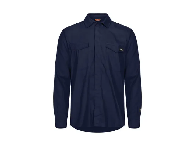 Tranemo 8120 91 overhemd, marineblauw, maat 4XL, per stuk