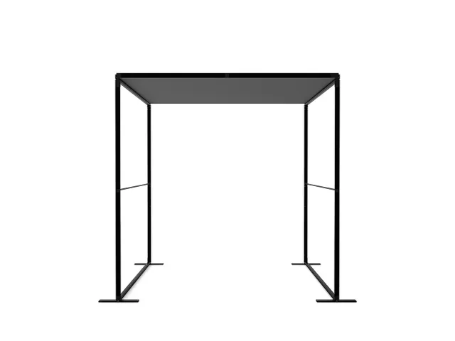 FlexFrame Modulair systeem Dak 120x200cm Zwart frame