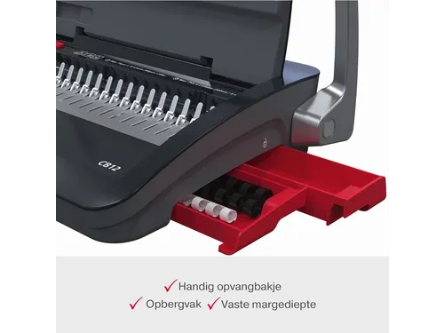 GBC Inbindmachine CombBind CB12 21-gaats 195 vel