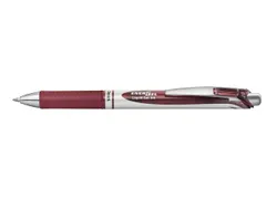 Gelschrijver Pentel BL77 Energel medium bordeaux 0.35 mm