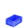 Euronorm Stapelkrat Pp Hxlxb 120X300X200Mm Wanden/bodem Gesloten Blauw