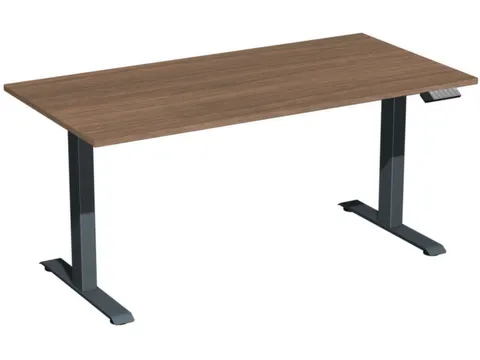 Bureau à hauteur réglable élec. HxlxP 730-1230x1600x800mm