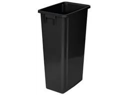 afvalverzamelaar,80l,HxBxD 762x320x460mm,romp PP zwart,gesloten