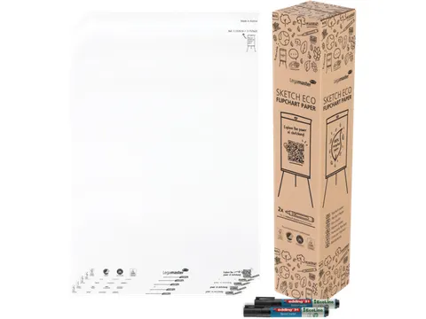 Legamaster SKETCH ECO Flipoverpapier 98x65cm blanco 5x 20vel