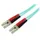 10 Gb Aqua multimode 50/125 duplex LSZH glasvezelpatchkabel 10 Meter