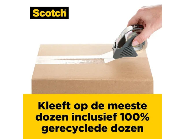 Verpakkingstape Scotch Box Lock 3950-EF 48mmx50m 3 stuks