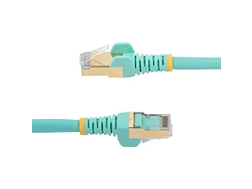 0.5m CAT6A Ethernet kabel Aqua Stp