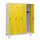 schoollocker,HxBxD 1630x1200x500mm,4vak,vak B 300mm,draaigrendel