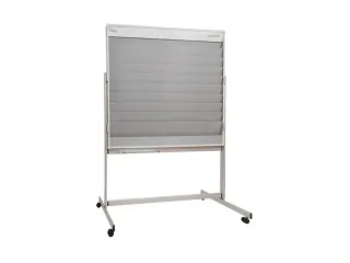 mobiele combiplanner,HxB 1185x1495mm,magnetisch,bord wit,m. raster - 4