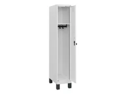 schoollocker,HxBxD 1630x300x500mm,1vak,vak B 300mm,draaigrendel,voeten
