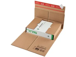 Colompac Verzenddoos 350x320x80 mm Bruin - 1