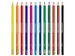 Crayons de couleur Eberhard Faber avec gomme étui de 12 pces.