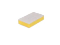 Wecoline 13060021 Schuurspons Geel/wit 15x9x3cm pak 10stuks