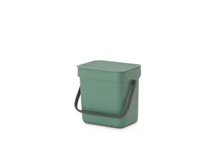 Afvalemmer Sort & Go 3 Liter Groen - 1