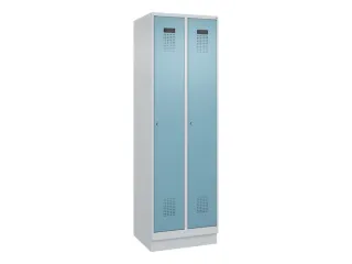 locker,HxBxD 1950x600x500mm,2vak,vak B 300mm,cil.-slot,sokkel - 3
