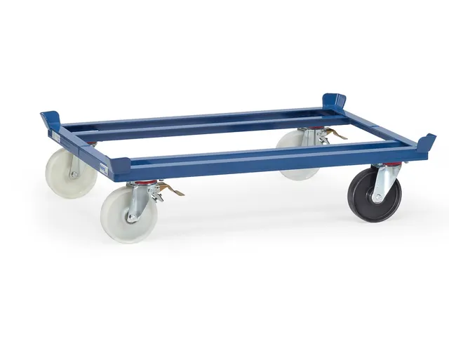 Palletonderwagen Voor Routetreinen 23891 1050kg 1210x810mm Ral5007
