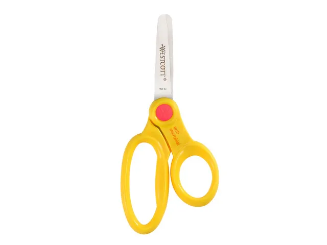 Ciseaux Westcott Microban 13cm Assortis Support 24 pièces