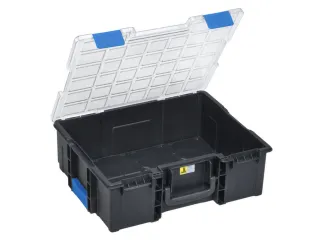 Assortimentskoffer,HxBxD 144x440x355mm,PP,koffer zwart - 1