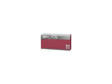 Servet Katrin 33cm 2-laags bordeaux/ds4x250