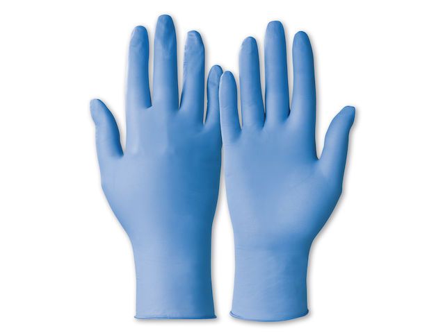 Handschoen Multitril 745, Maat 11 Nitril Blauw 100 Stuks | VeiligheidsartikelenShop.be