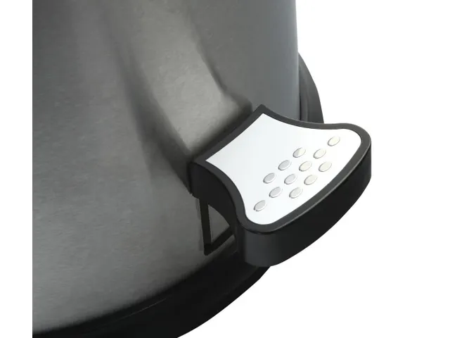 Pedaalemmer Kickcan 33 Liter, EKO Mat RVS