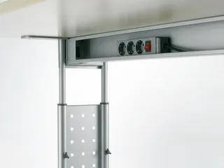 Bureau C-Poot Hxbxd 680-820X1200X800Mm Lichtgrijs - 7