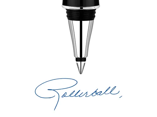 Rollerpenvulling Parker Quink medium blauw blister à 2 stuks