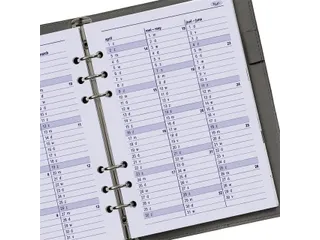Agendavulling 2027 Kalpa A5 7dagen/2pagina's - 8
