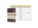 Weekagenda Linescape A5 2026 (EN) donkergrijs Hardcover verticale inde